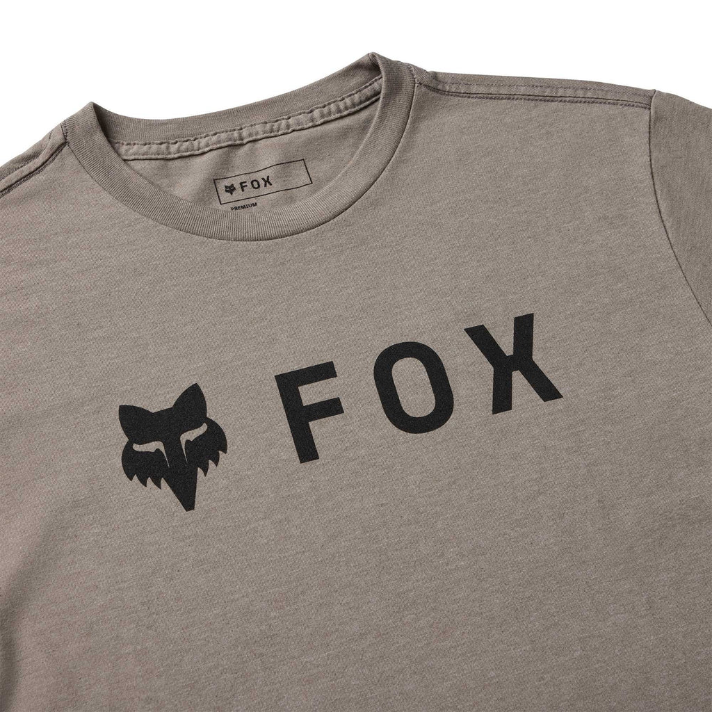 FOX Racing Mens T-Shirt - ABSOLUTE 195 Original SS TEE (Heather Graphite)