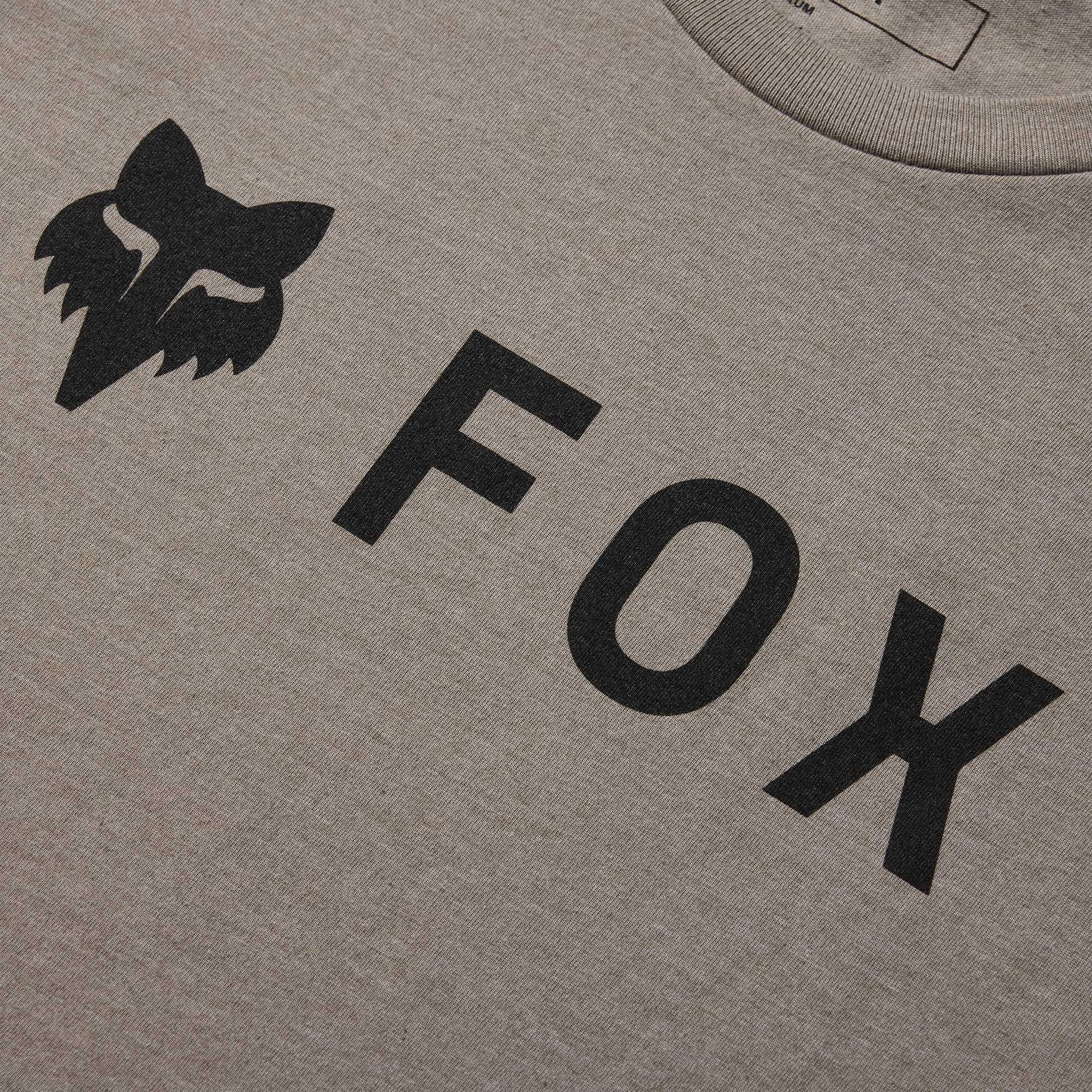 FOX Racing Mens T-Shirt - ABSOLUTE 195 Original SS TEE (Heather Graphite)