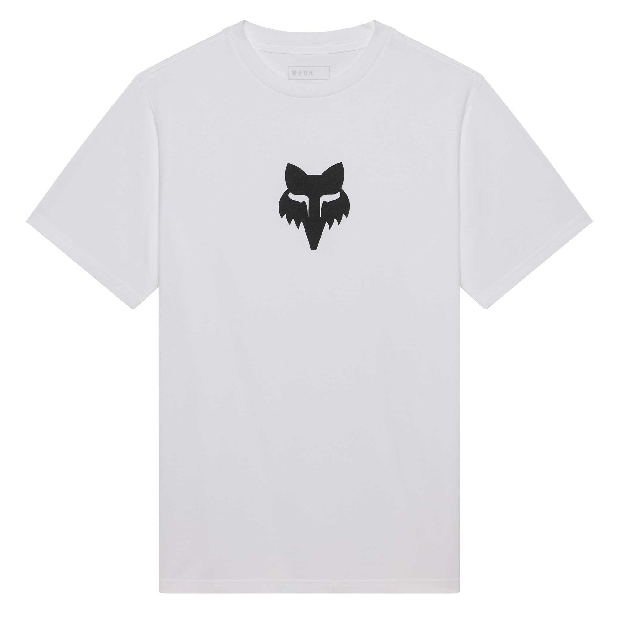 FOX Racing Mens T-Shirt - FOX HEAD 195 Original SS TEE (Optic White)