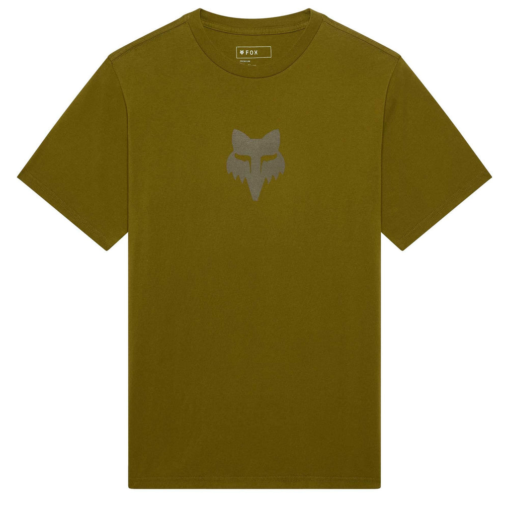 FOX Racing Mens T-Shirt - FOX HEAD 195 Original SS TEE (Army Green)