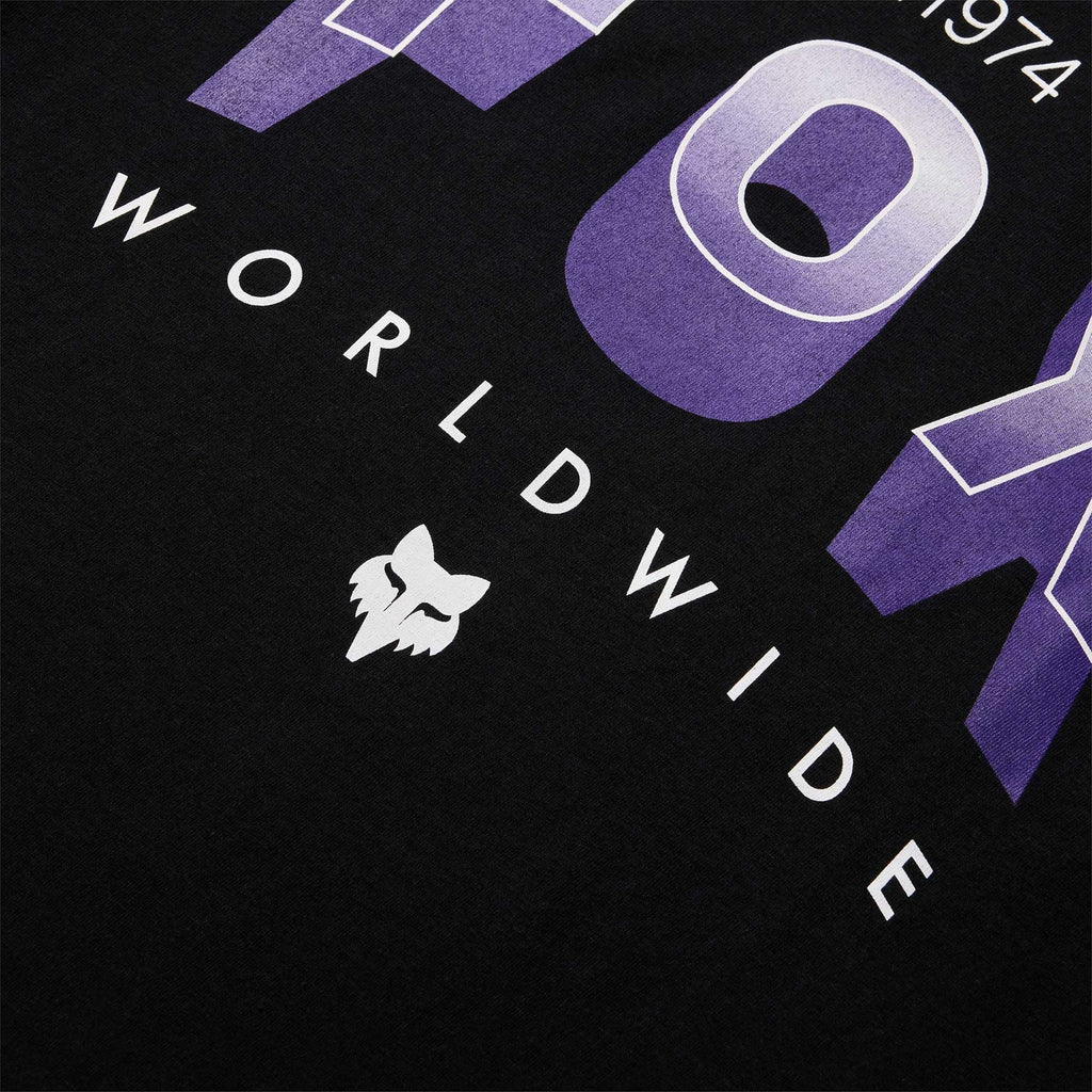 FOX Racing Youth T-Shirt - BLOCK SS TEE (Ultra Black)