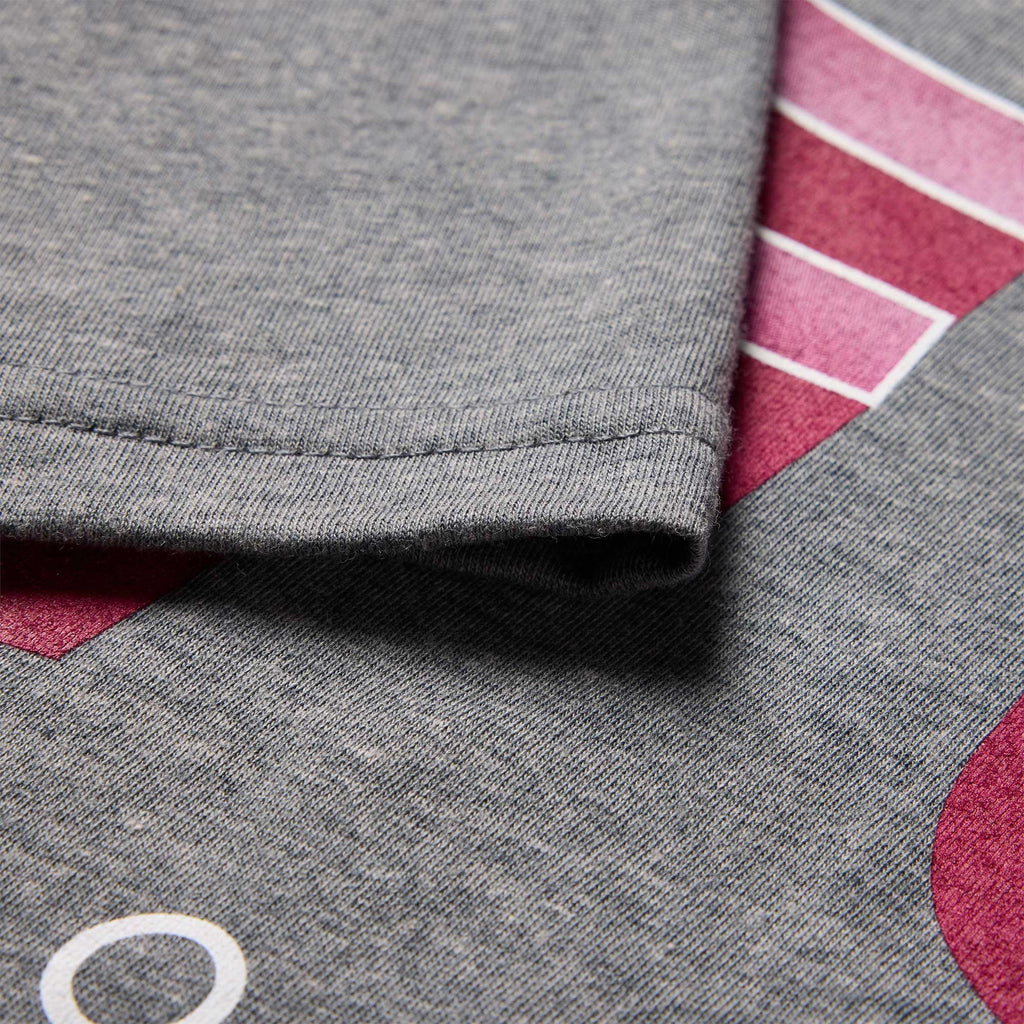 FOX Racing Youth T-Shirt - BLOCK SS TEE (Heather Dark Grey)