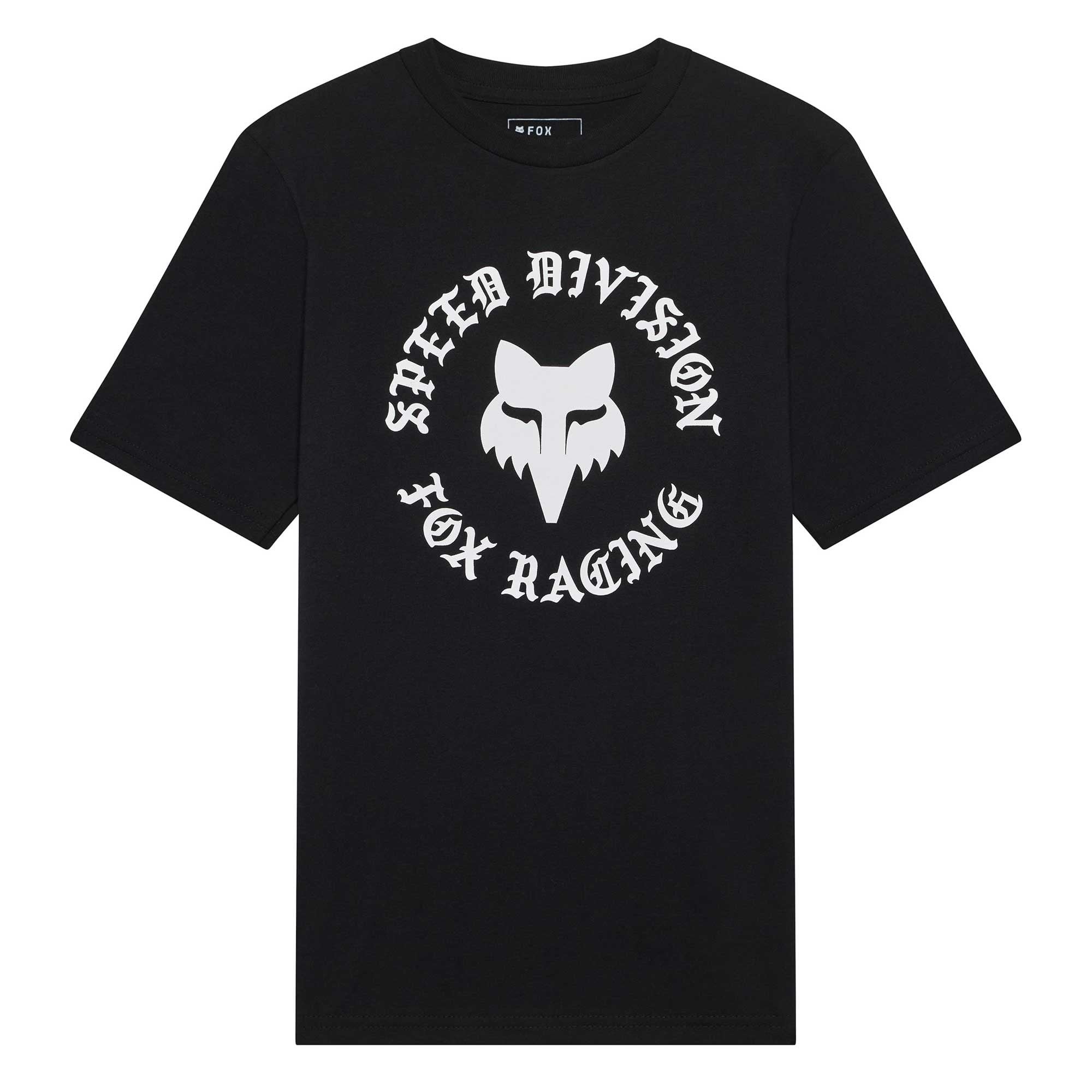 FOX Racing Youth T-Shirt - BADGE SS TEE (Ultra Black)
