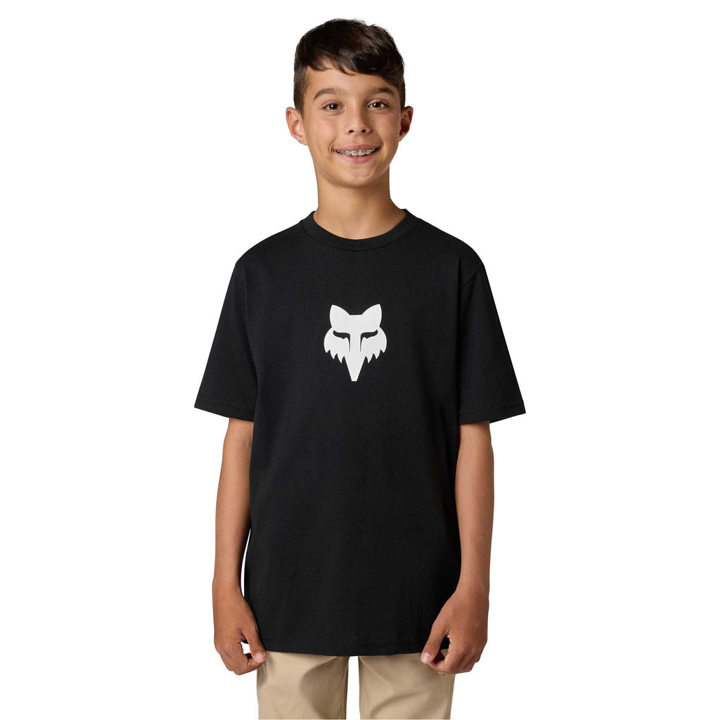 FOX Racing Youth T-Shirt - FOX HEAD SS TEE (Ultra Black)