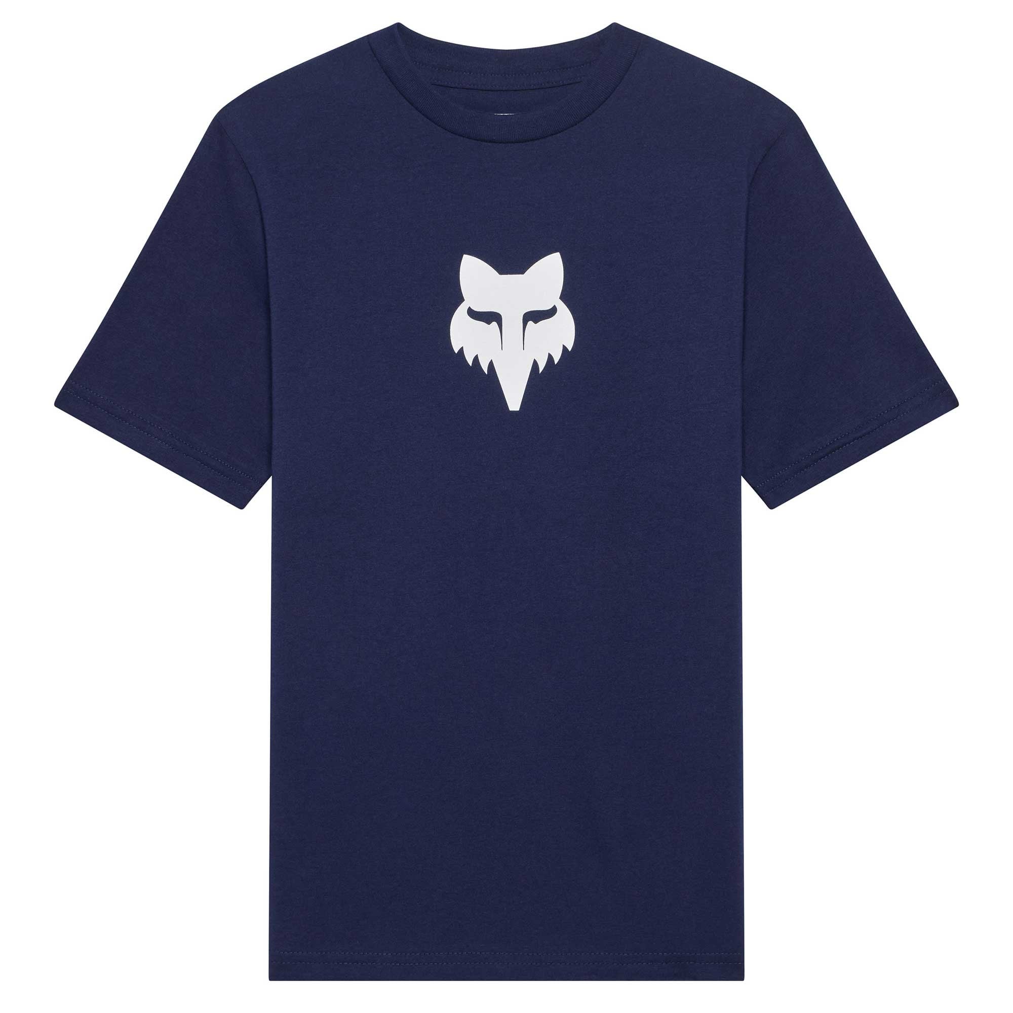 FOX Racing Youth T-Shirt - FOX HEAD SS TEE (Navy)