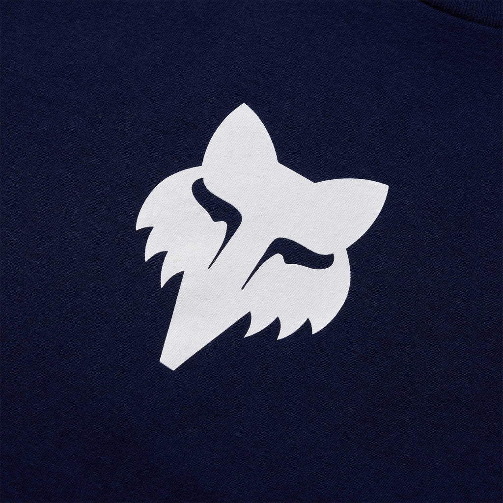 FOX Racing Youth T-Shirt - FOX HEAD SS TEE (Navy)
