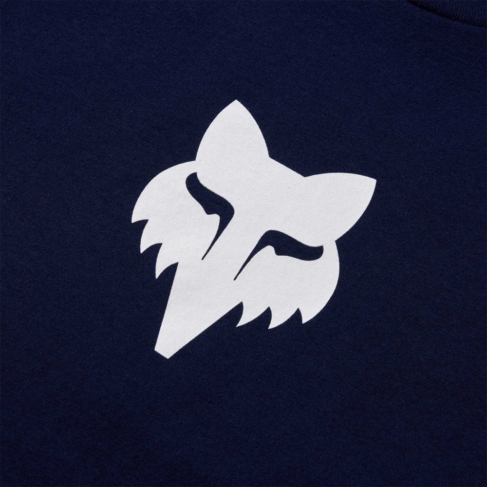 FOX Racing Youth T-Shirt - FOX HEAD SS TEE (Navy)