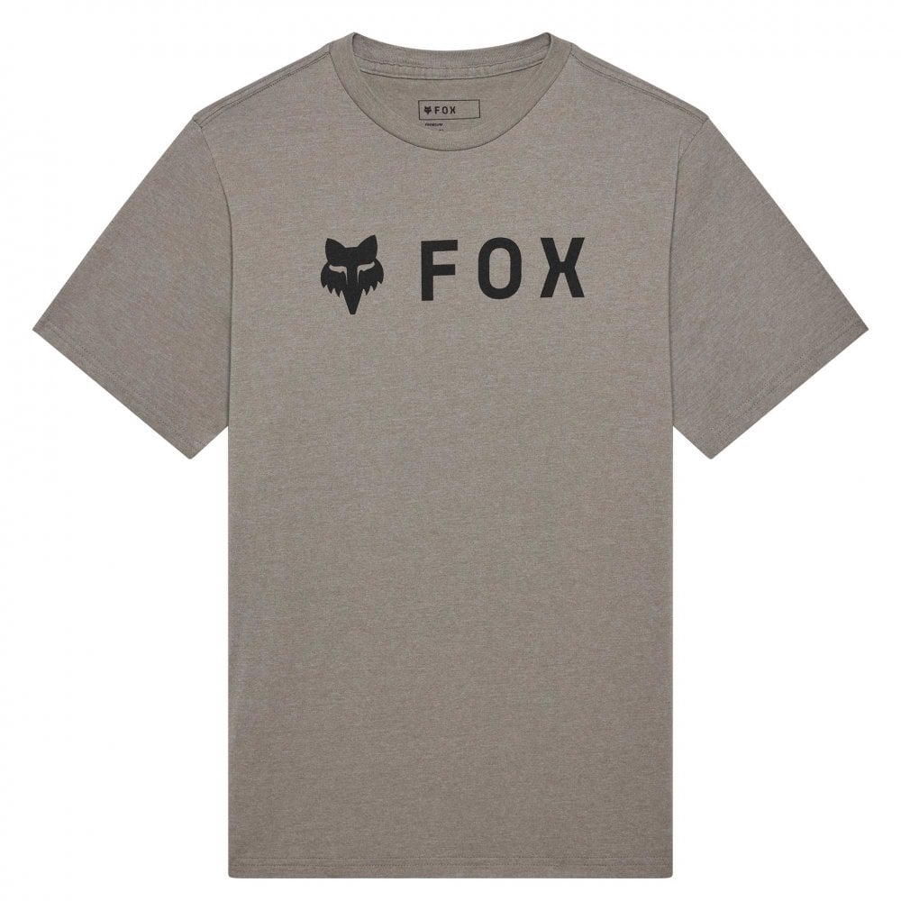 FOX Racing Mens T-Shirt - ABSOLUTE 195 Original SS TEE (Heather Graphite)