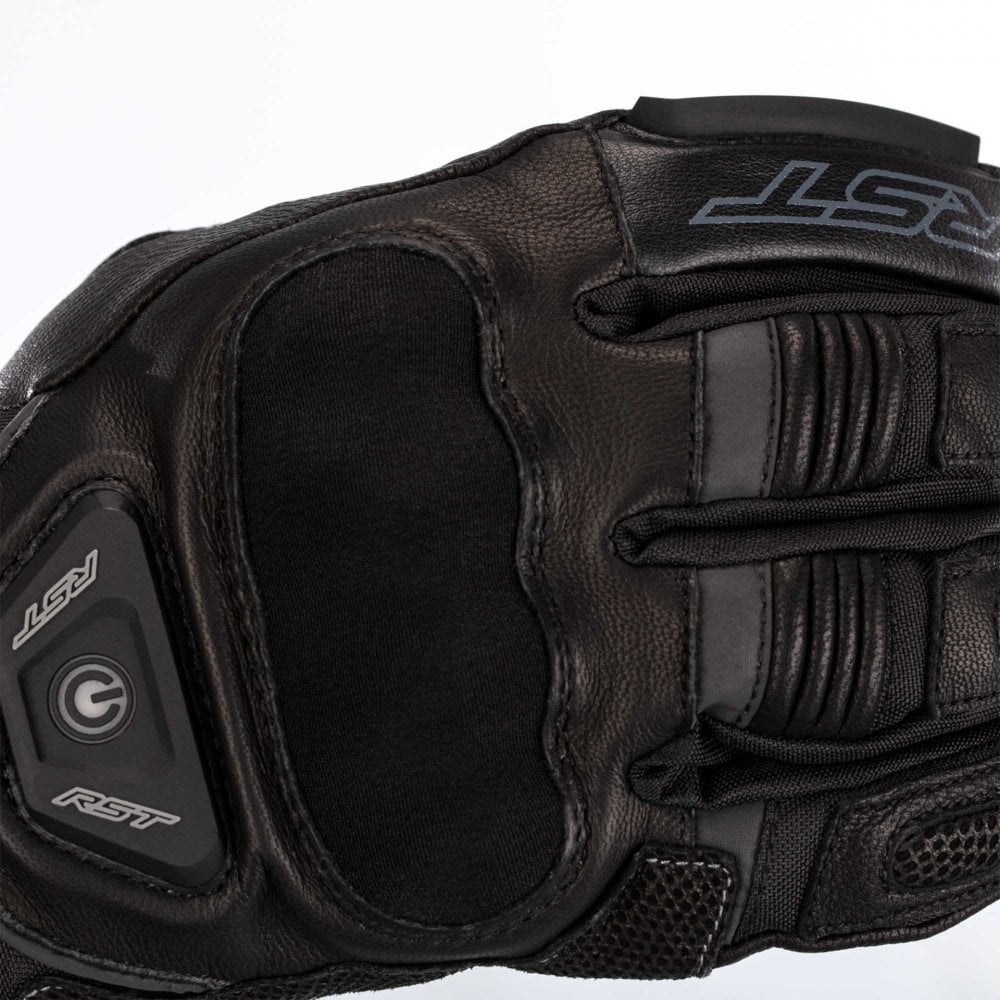 RST Motorcycle Winter Gloves - Pro Series Paragon 6 Heated CE Waterproof (Black)