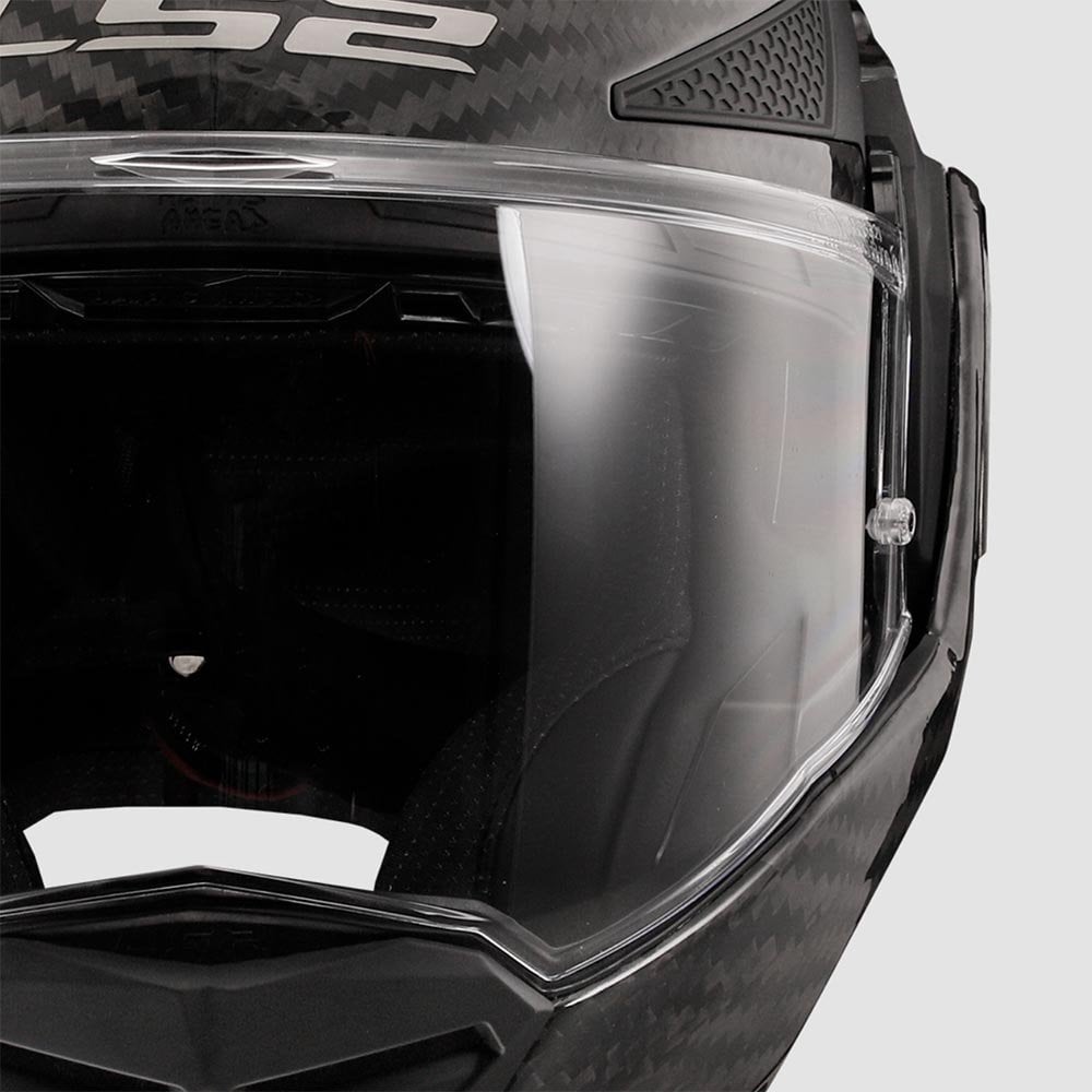 LS2 Motorcycle Touring Flip Over Helmet - FF901 Advant X Solid (Carbon)