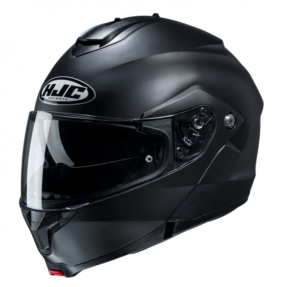 HJC Motorcycle Flip Up Helmet - C91N Plain (Matt Black)