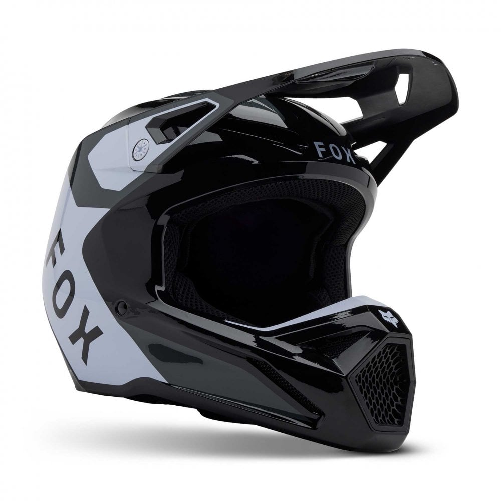 FOX (SALE) Youth Helmet - V1 LEAN (Black)