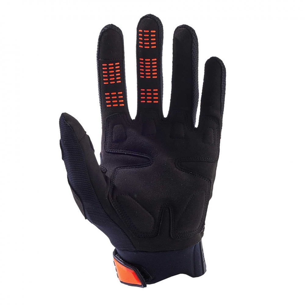FOX Racing MX | Enduro | MTB Gloves - Dirtpaw CE (Black/Orange Fluo)