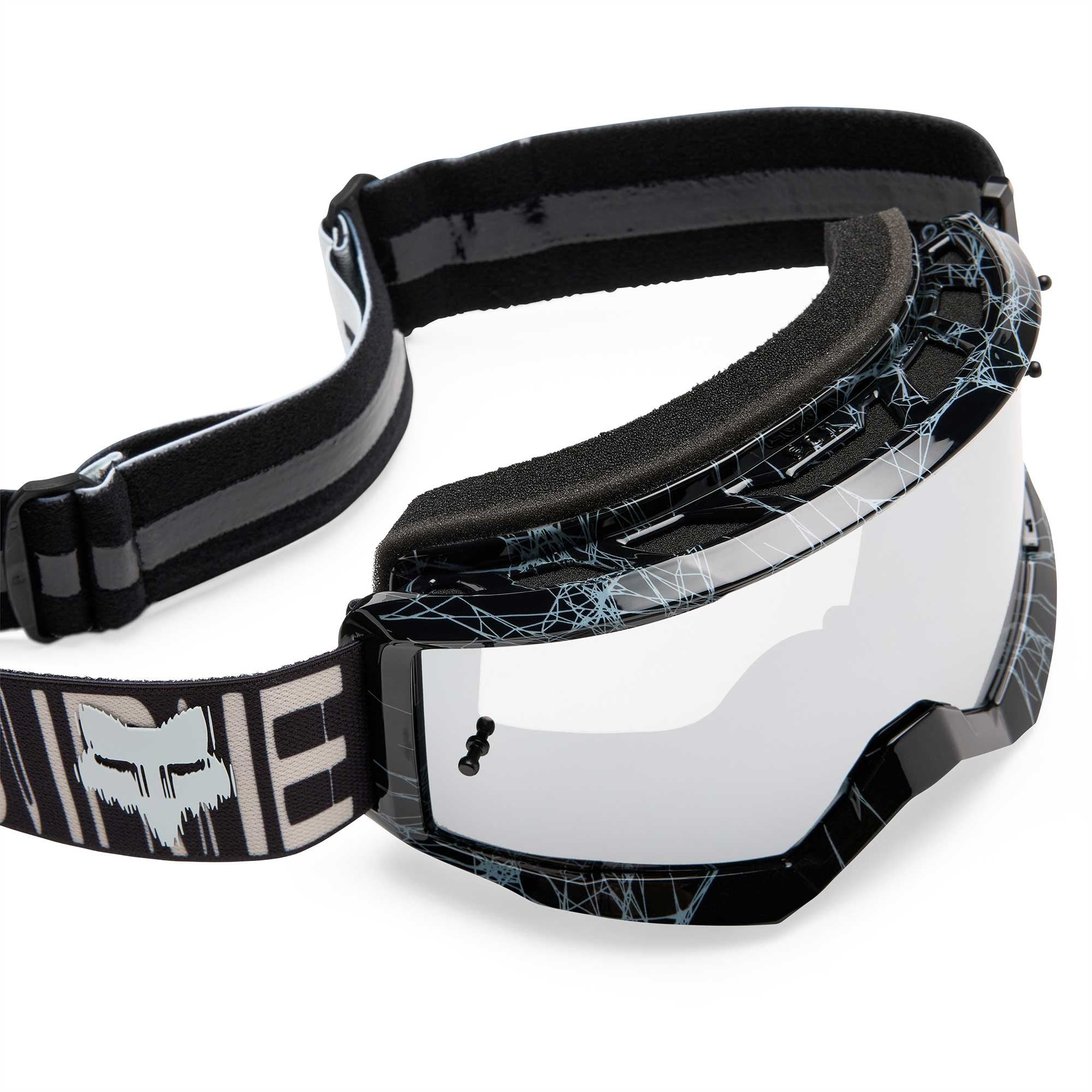 FOX Racing MX | MTB Youth Goggles - MAIN V3 DIFFUSE SE (Black) Mirror Lens