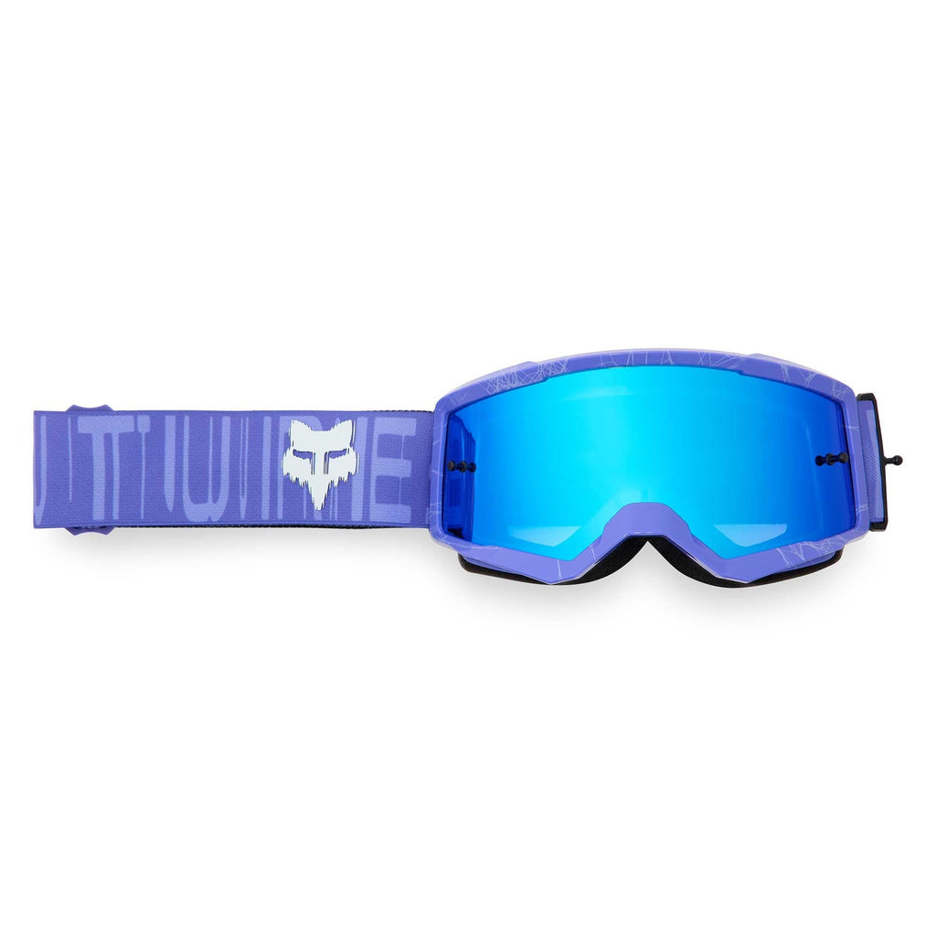 FOX Racing MX | MTB Youth Goggles - MAIN V3 DIFFUSE SE (Dove Purple) Mirror Blue Lens