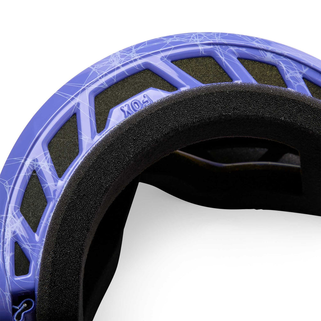 FOX Racing MX | MTB Goggles - MAIN V3 DIFFUSE SE (Purple Dove) Mirror Blue Lens