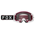 FOX Racing MX | MTB Goggles - AIRSPACE V3 TINE (Cranberry/White/Red) Smoke + Clear Lens