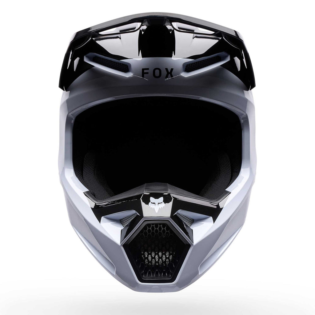 FOX Racing MX | Enduro Helmet - V1 NOBLE (Black/White)