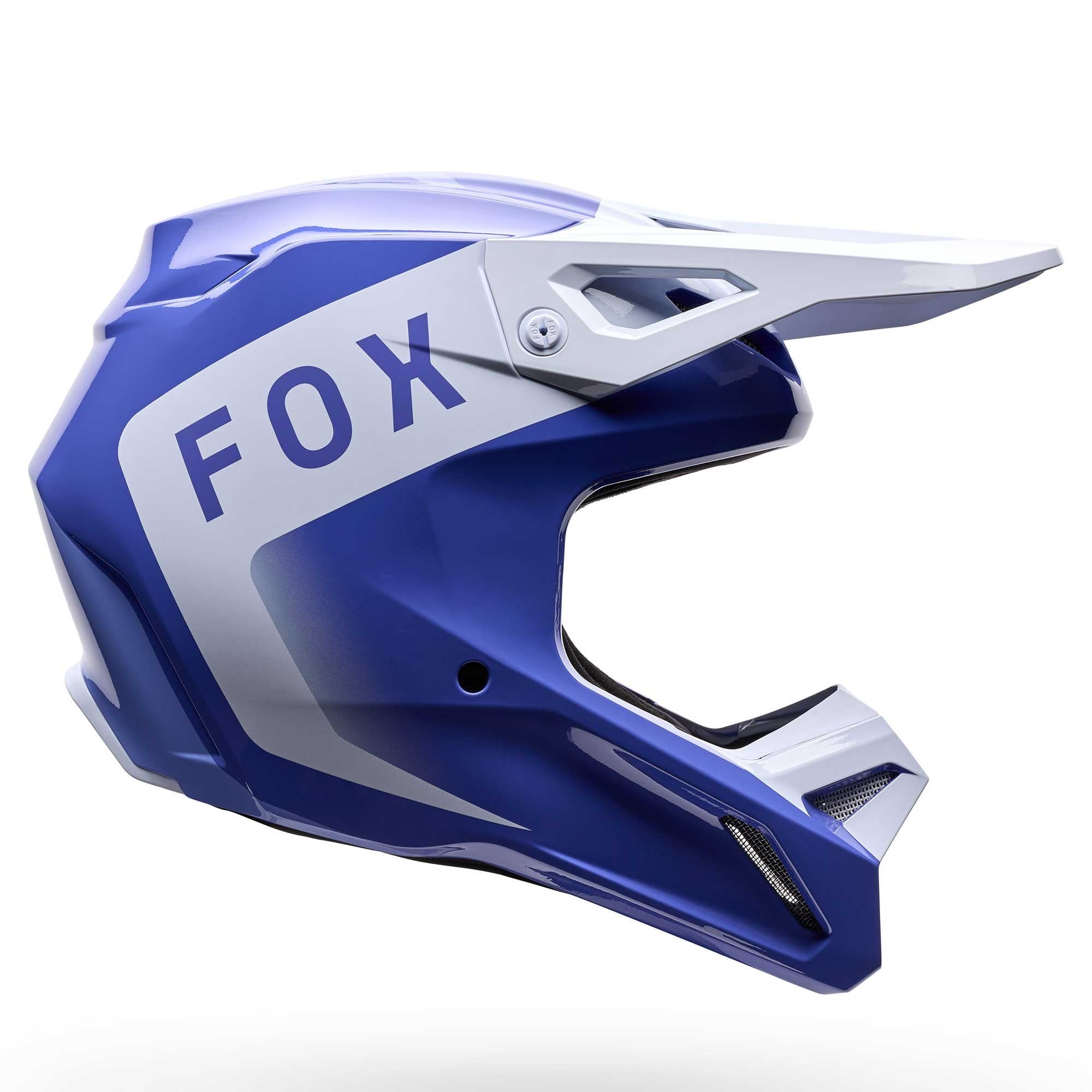 FOX Racing MX | Enduro Helmet - V1 NOBLE (Purple/Dove White)