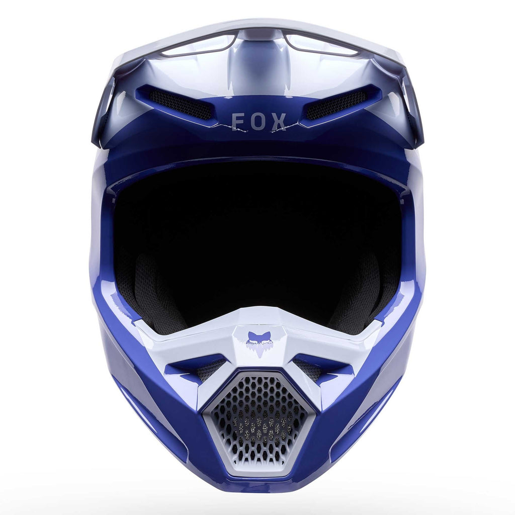 FOX Racing MX | Enduro Helmet - V1 NOBLE (Purple/Dove White)