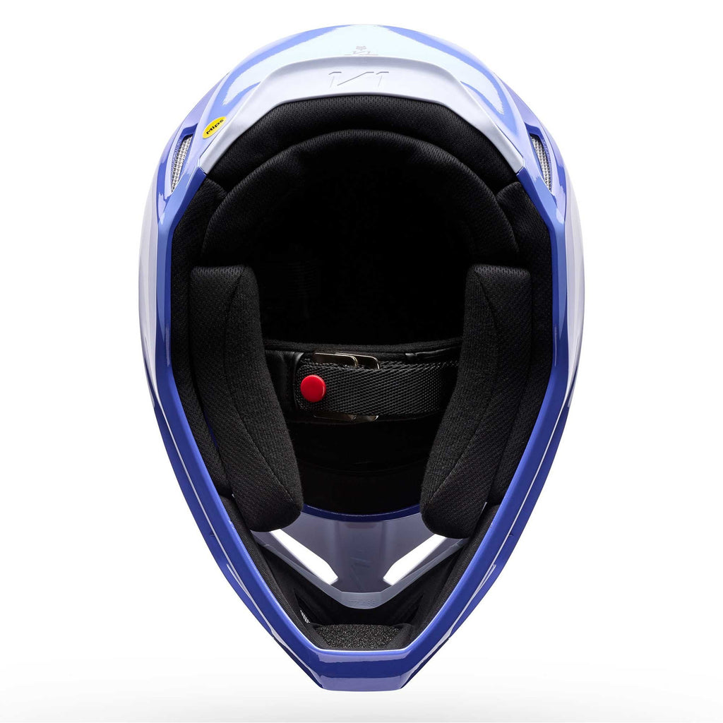 FOX Racing MX | Enduro Helmet - V1 NOBLE (Purple/Dove White)