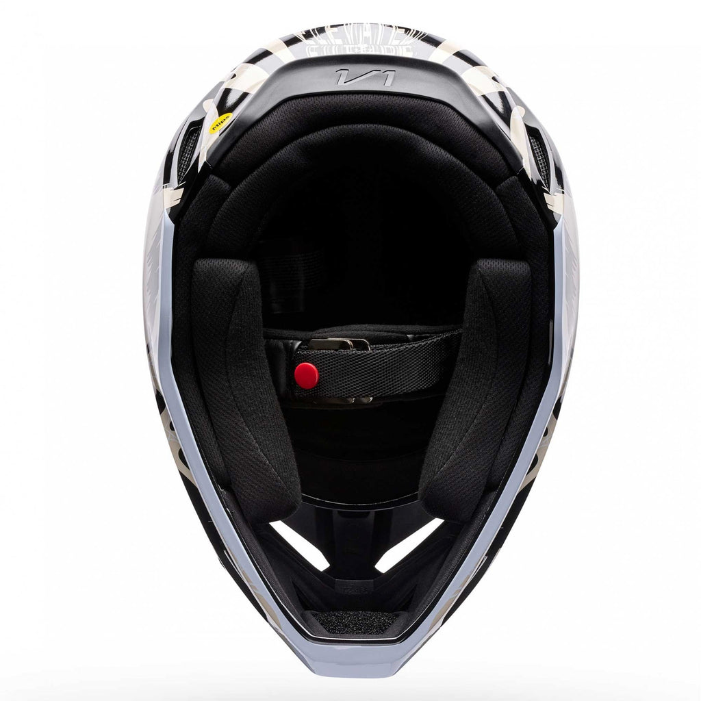 FOX Racing MX | Enduro Helmet - V1 DIFFUSE SE (Black/Grey)