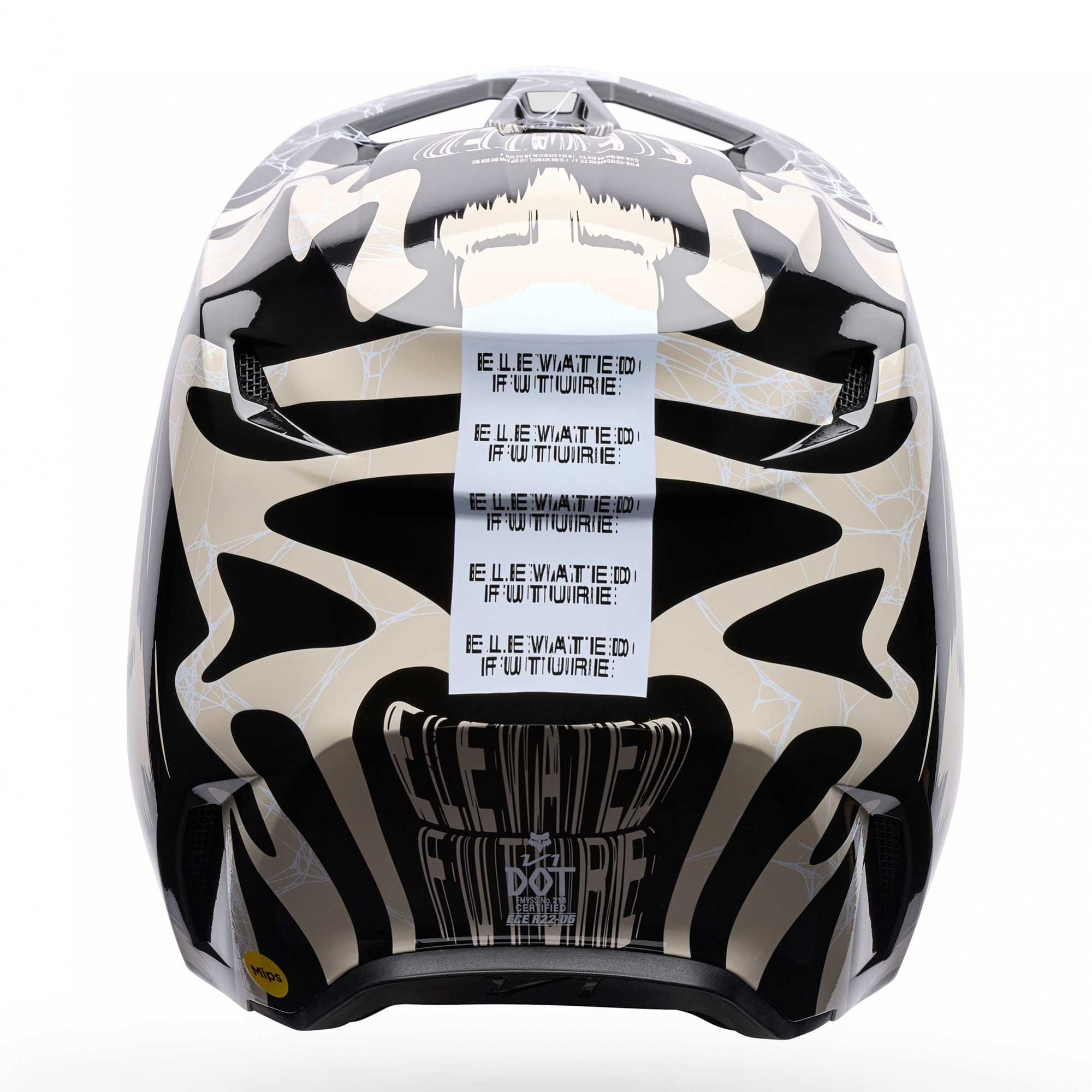 FOX Racing Youth MX Helmet - V1 DIFFUSE SE (Black/Grey)