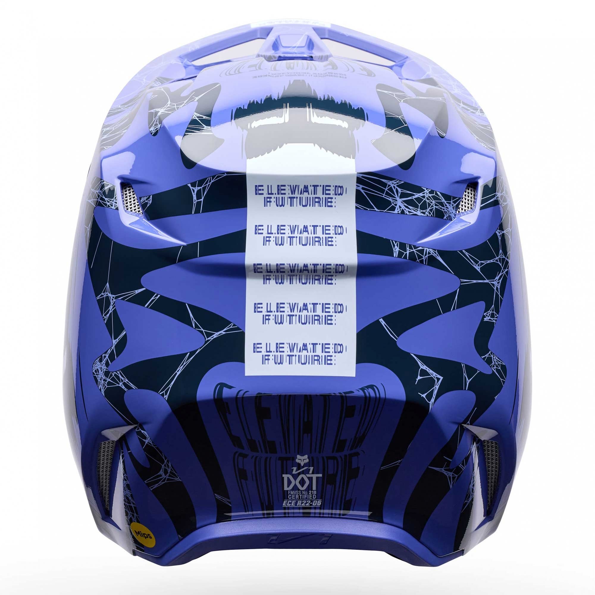 FOX Racing Youth MX Helmet - V1 DIFFUSE SE (Purple Dove)