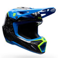 FOX Racing MX | Enduro Helmet - V3 RS Carbon TACTILE (Carbon/Blue/Yellow)