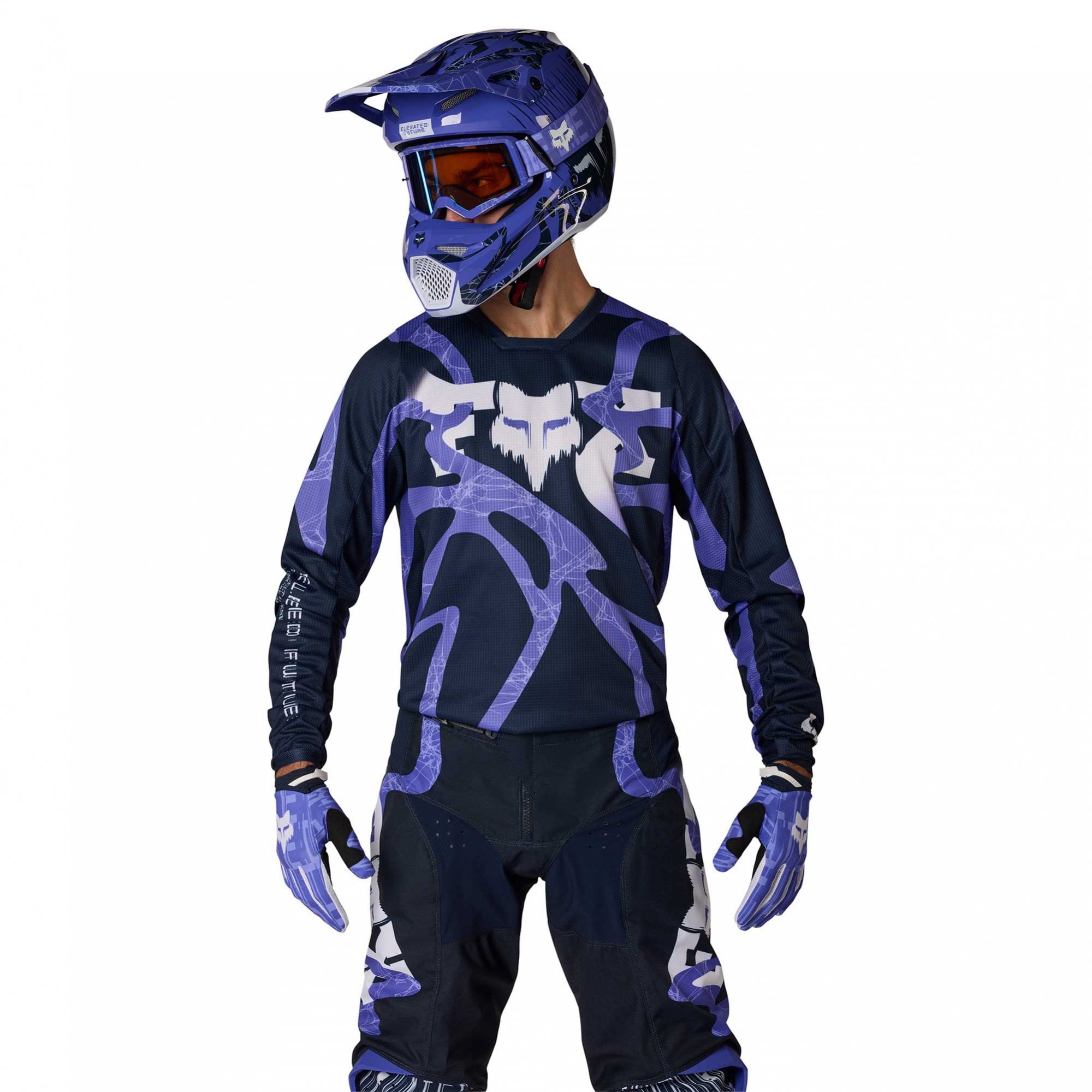 FOX Racing MX Jersey & Pant Kit Deal - 180 DIFFUSE SE (Blueberry)