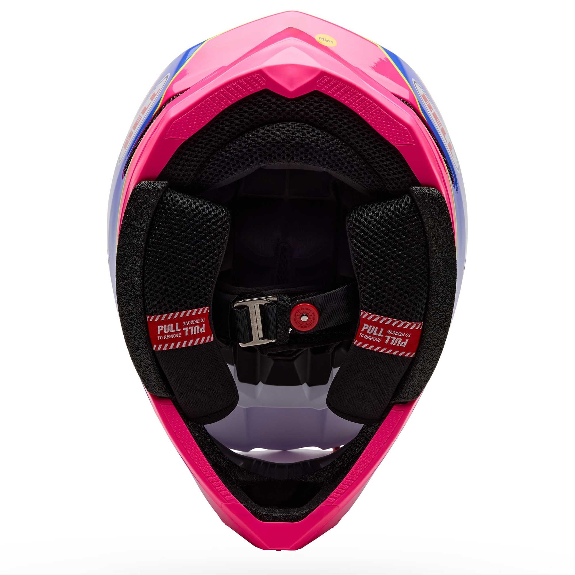BELL MOTO-10 MIPS FALCON MX | Enduro Helmet (White/Pink)