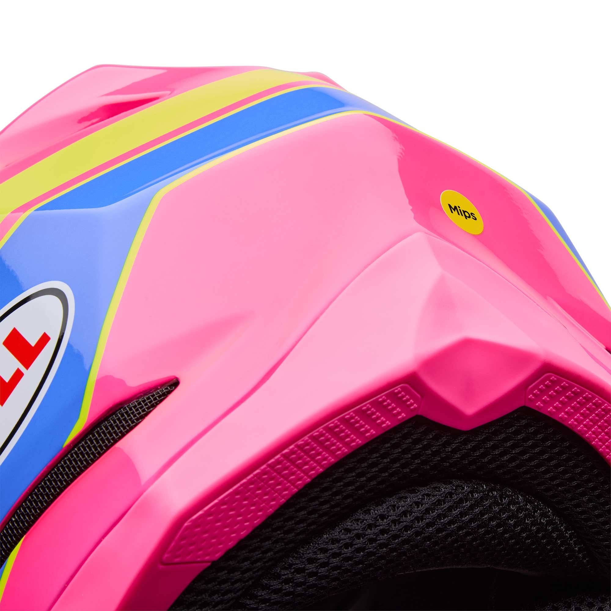 BELL MOTO-10 MIPS FALCON MX | Enduro Helmet (White/Pink)