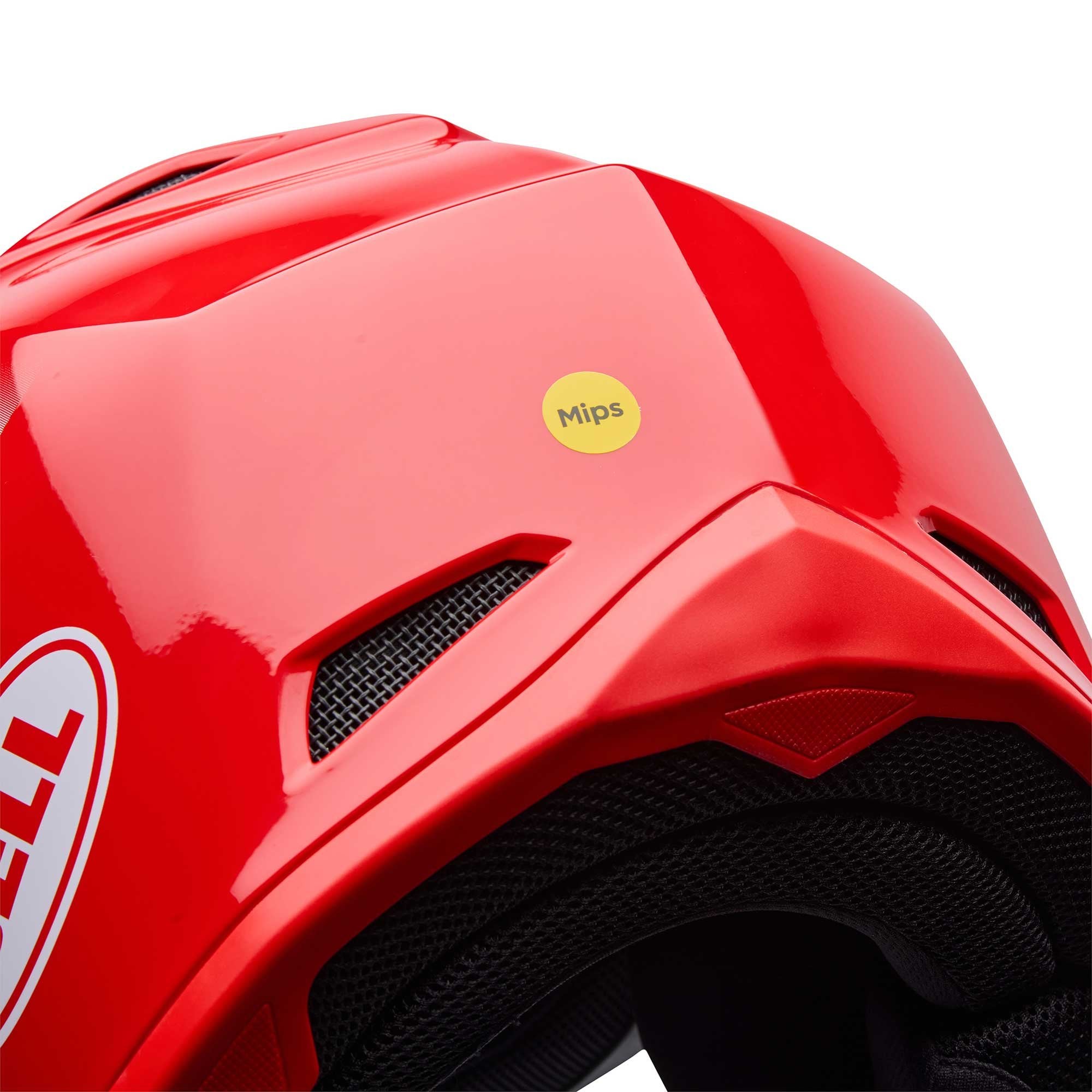 BELL Youth MX Helmet - MX-10 MIPS AVIATOR (Red/Black/White)