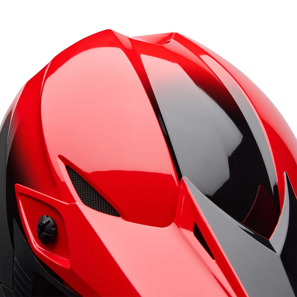 BELL Youth MX Helmet - MX-10 MIPS AVIATOR (Red/Black/White)