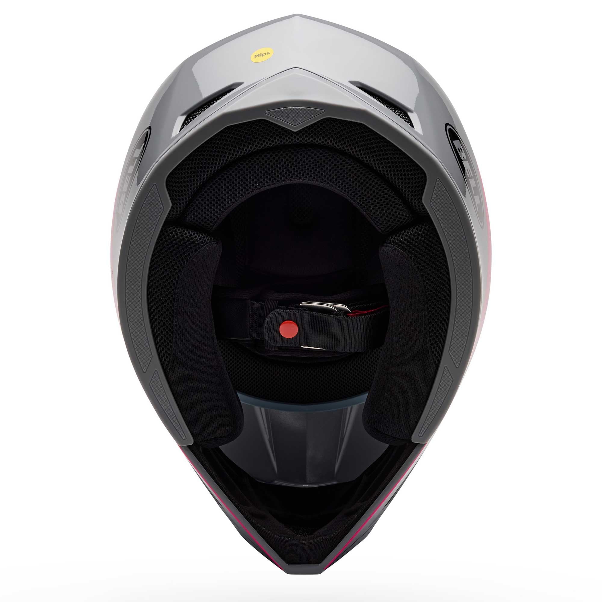 BELL Youth MX Helmet - MX-10 MIPS AVIATOR (Grey/Pink)