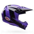 BELL Youth MX Helmet - MX-10 MIPS TALON (Purple/Black)