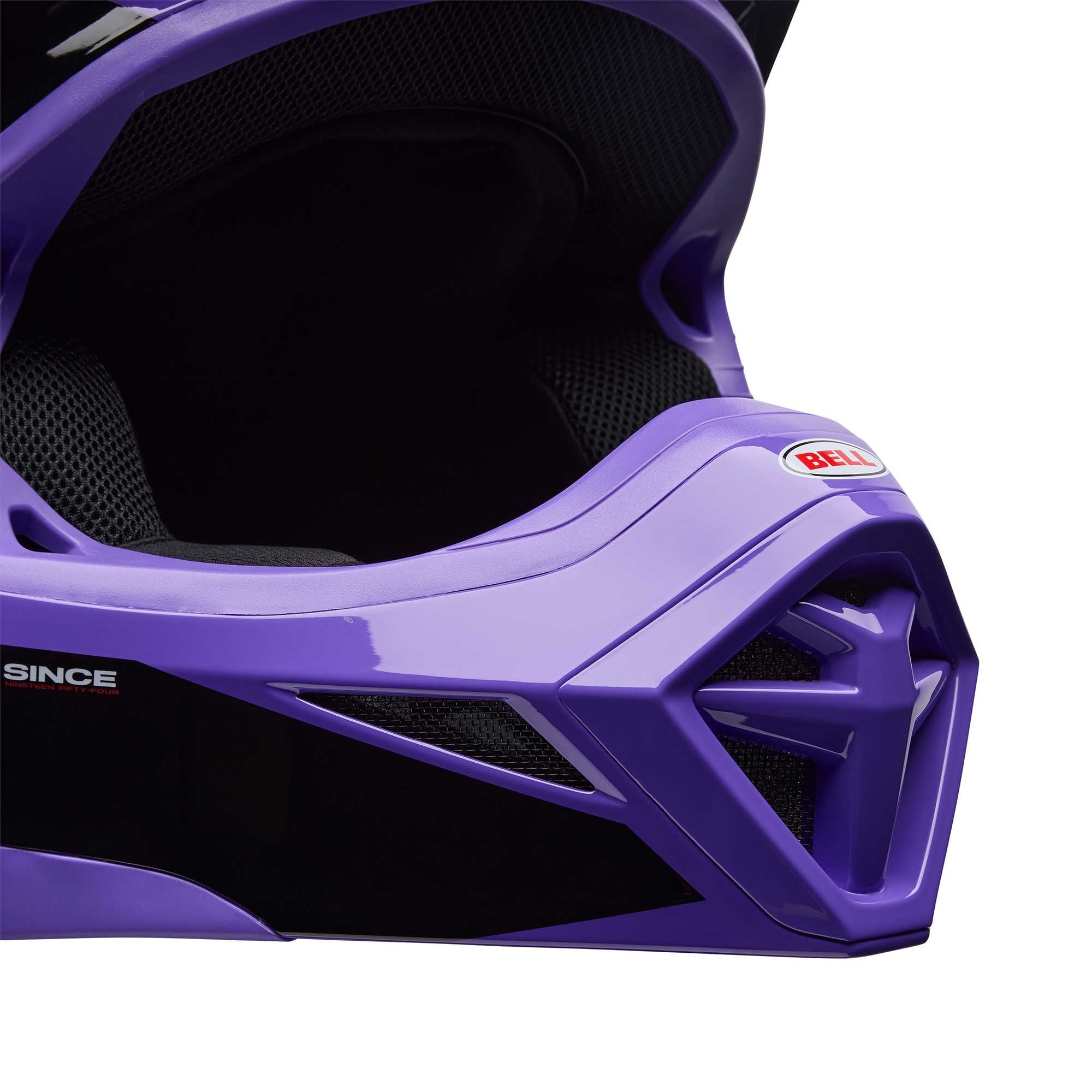 BELL Youth MX Helmet - MX-10 MIPS TALON (Purple/Black)