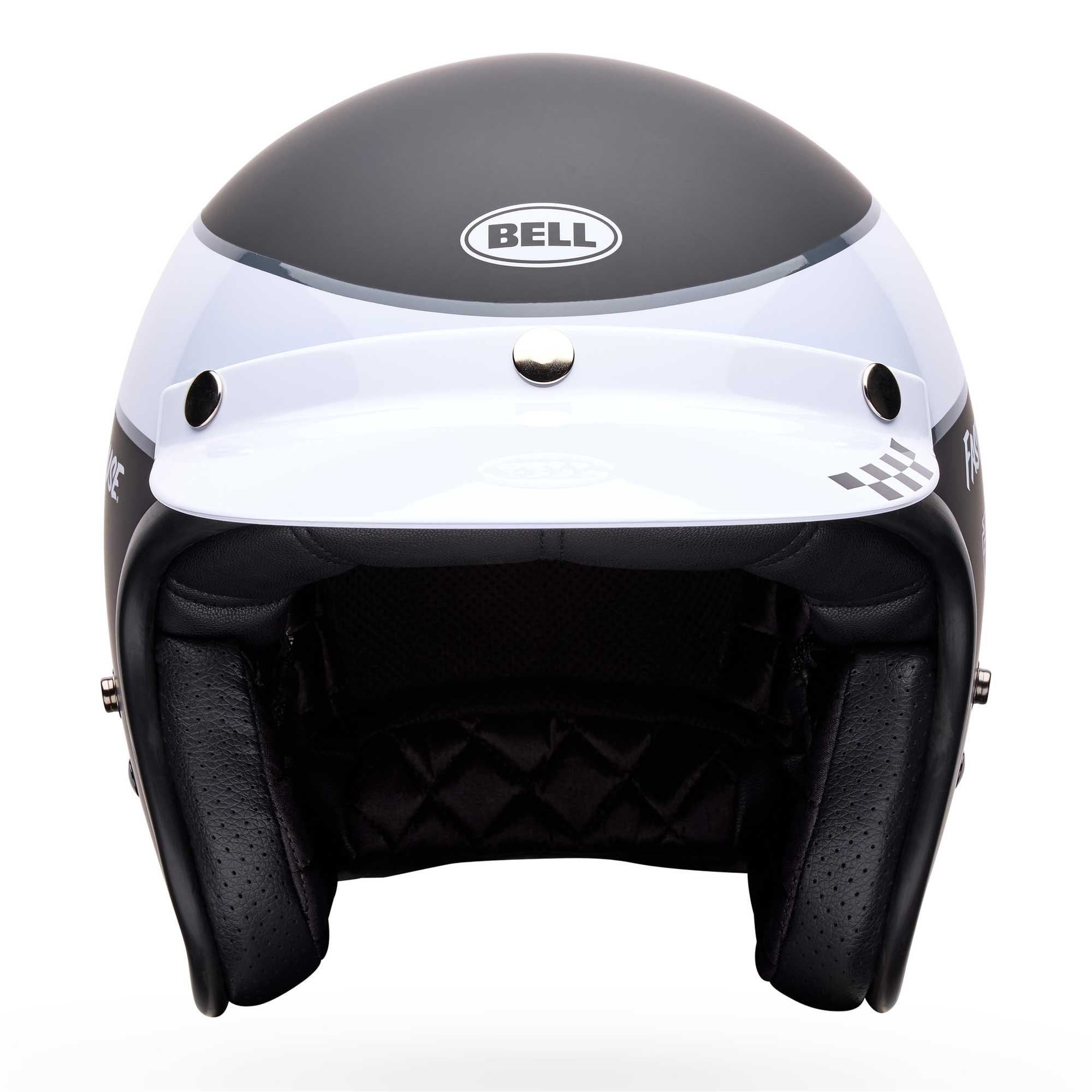bell custom 500 helmet uk Bell BELL Open Face Helmet - Custom 500 FASTHOUSE Limited Edition (Black/White)
