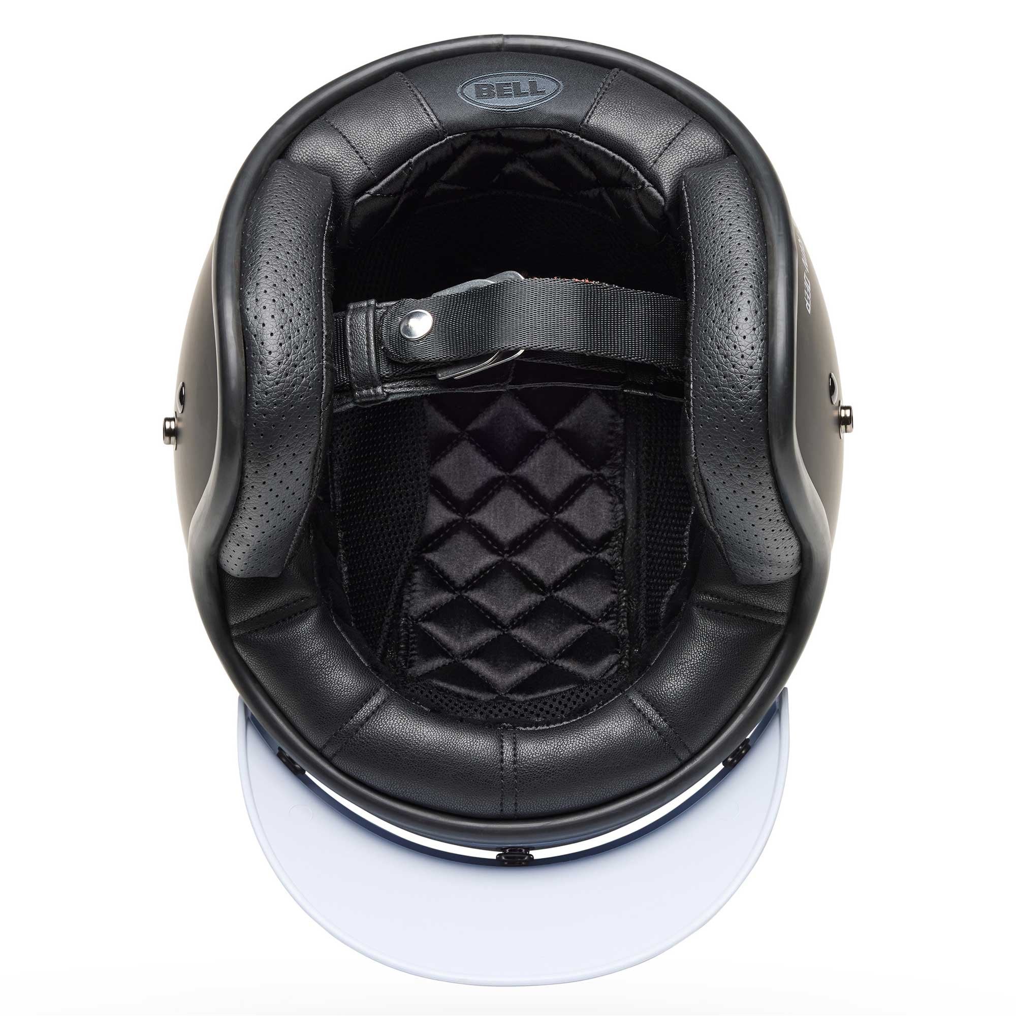 BELL Open Face Helmet - Custom 500 FASTHOUSE Limited Edition (Black/White)