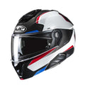 HJC Motorcycle Flip Up Helmet - I91 Felio (White/Blue/Red)