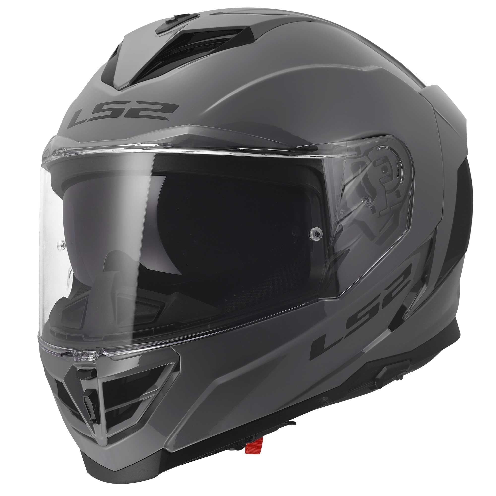 LS2 Motorcycle Road | Urban Helmet - FF818 Storm 3 SOLID (Nardo Grey)