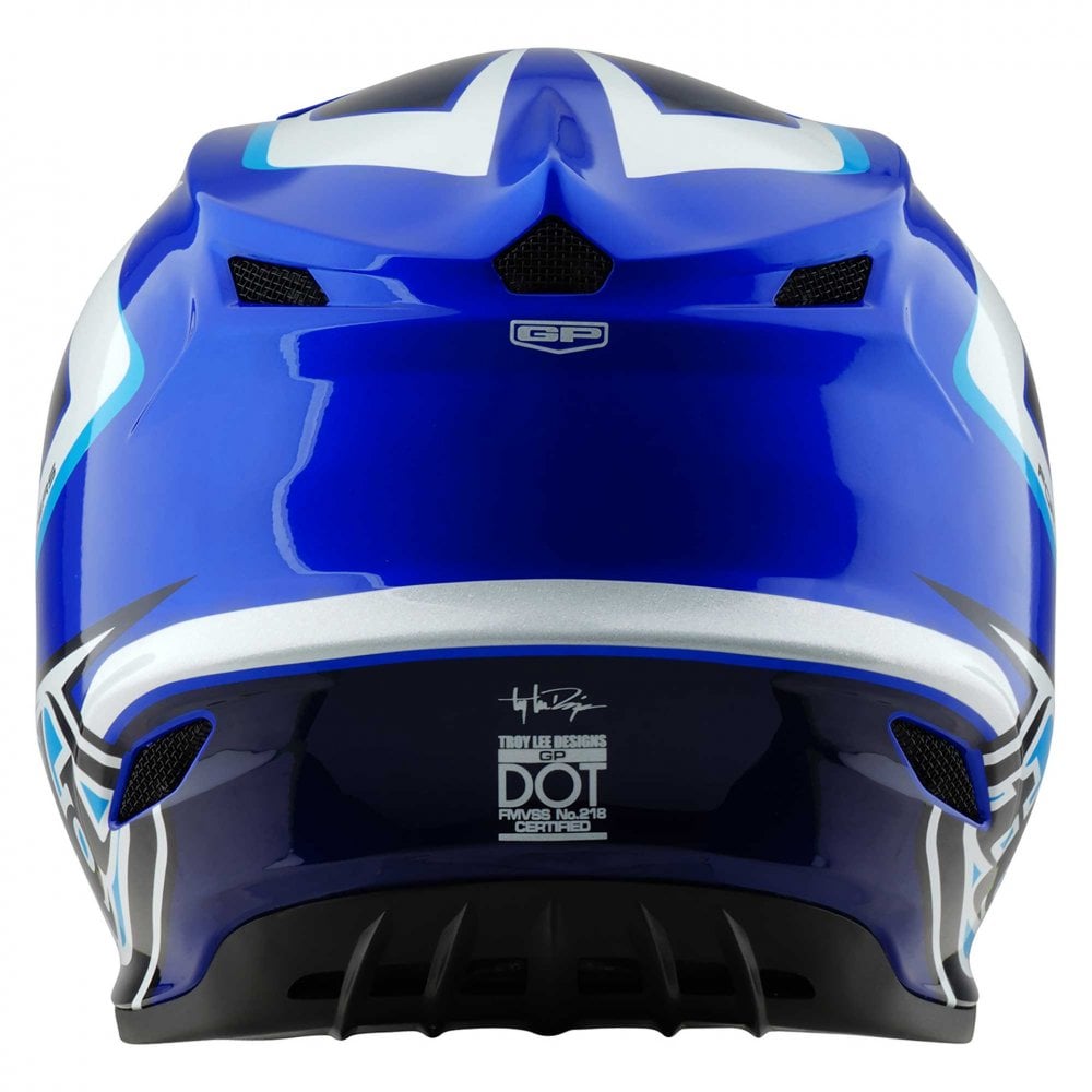 Troy Lee Motocross Helmet - GP Shutter (Blue)