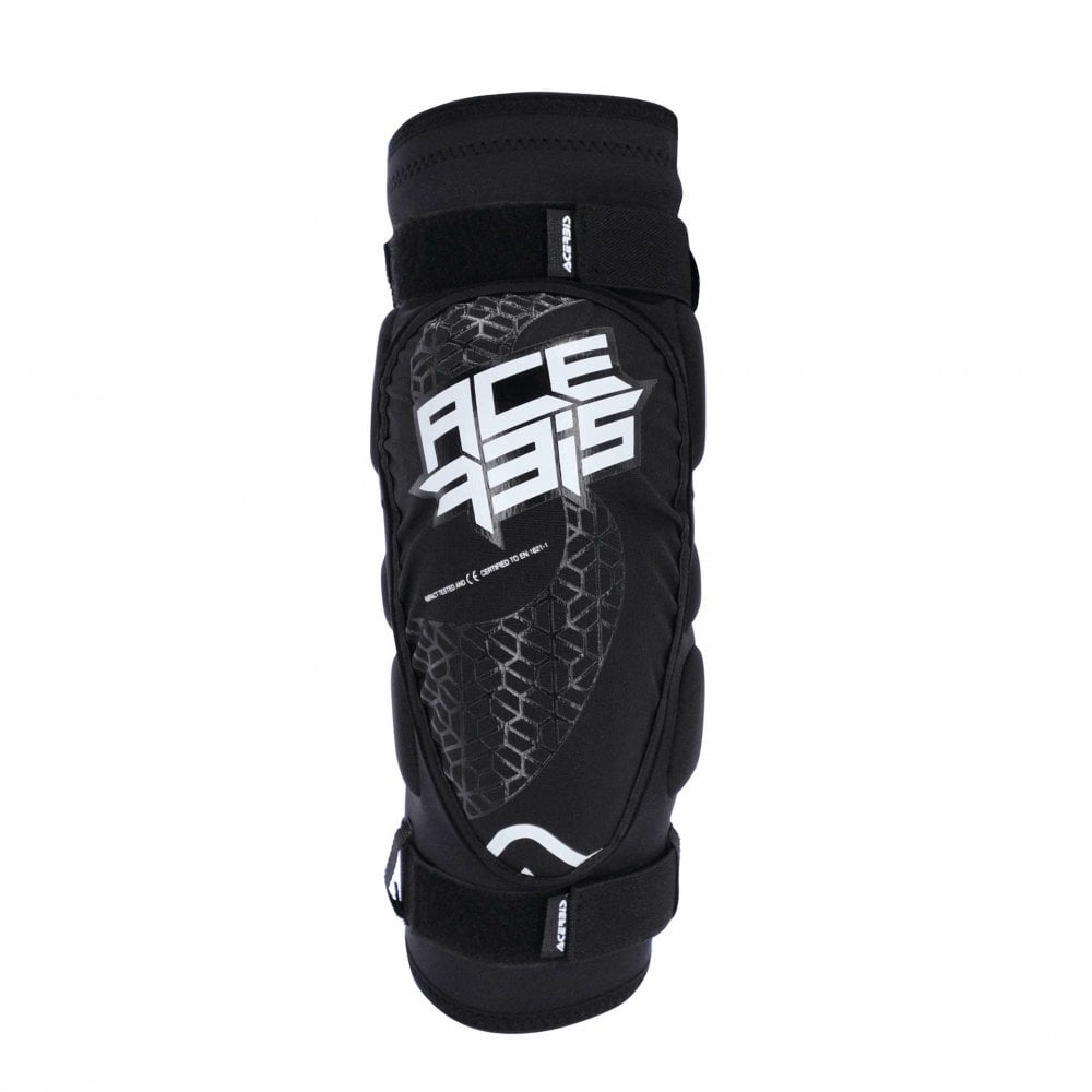 Acerbis Youth X-GUARD Elbow Guards (Black/White)