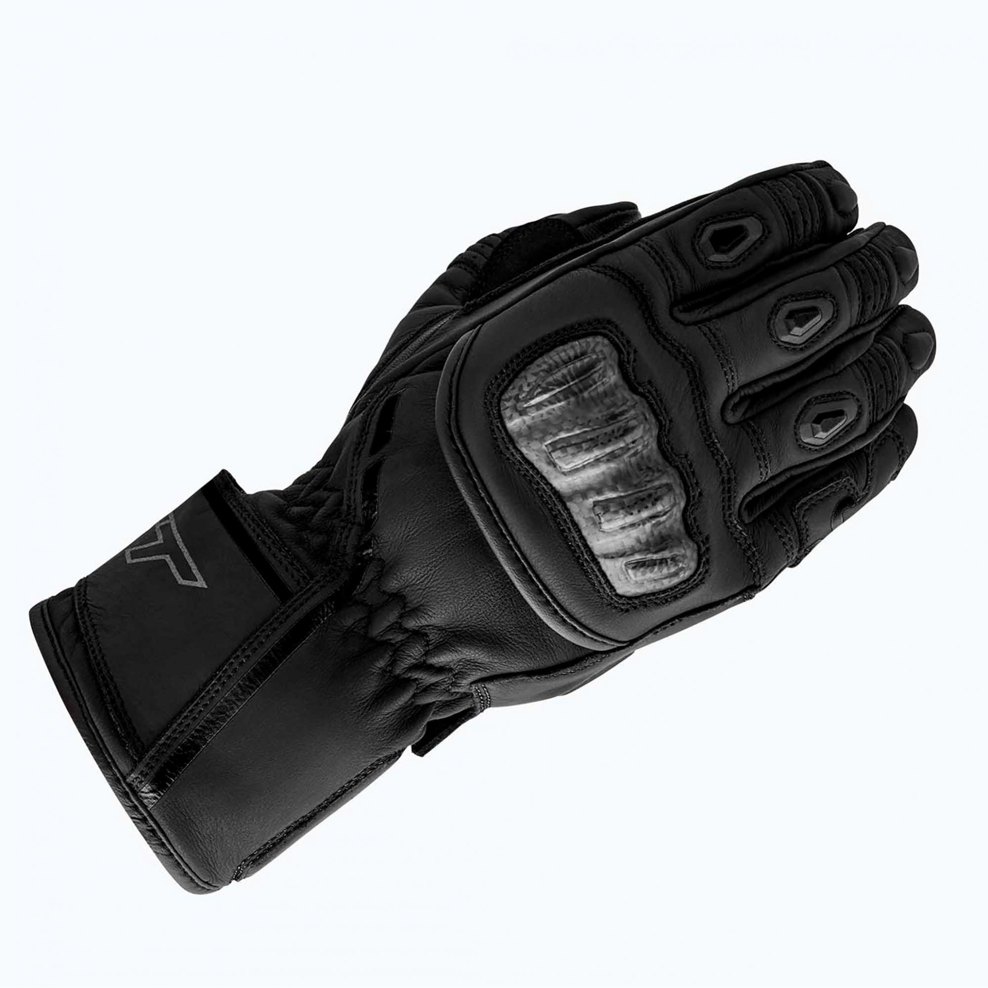 RST Women's S1 V2 CE Motorcycle Sports Gloves (Black / Black)