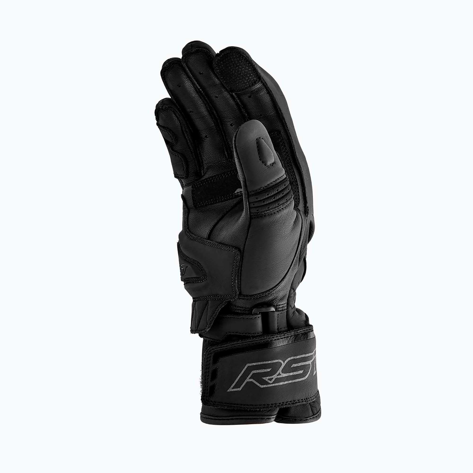 RST Women's S1 V2 CE Motorcycle Sports Gloves (Black / Black)