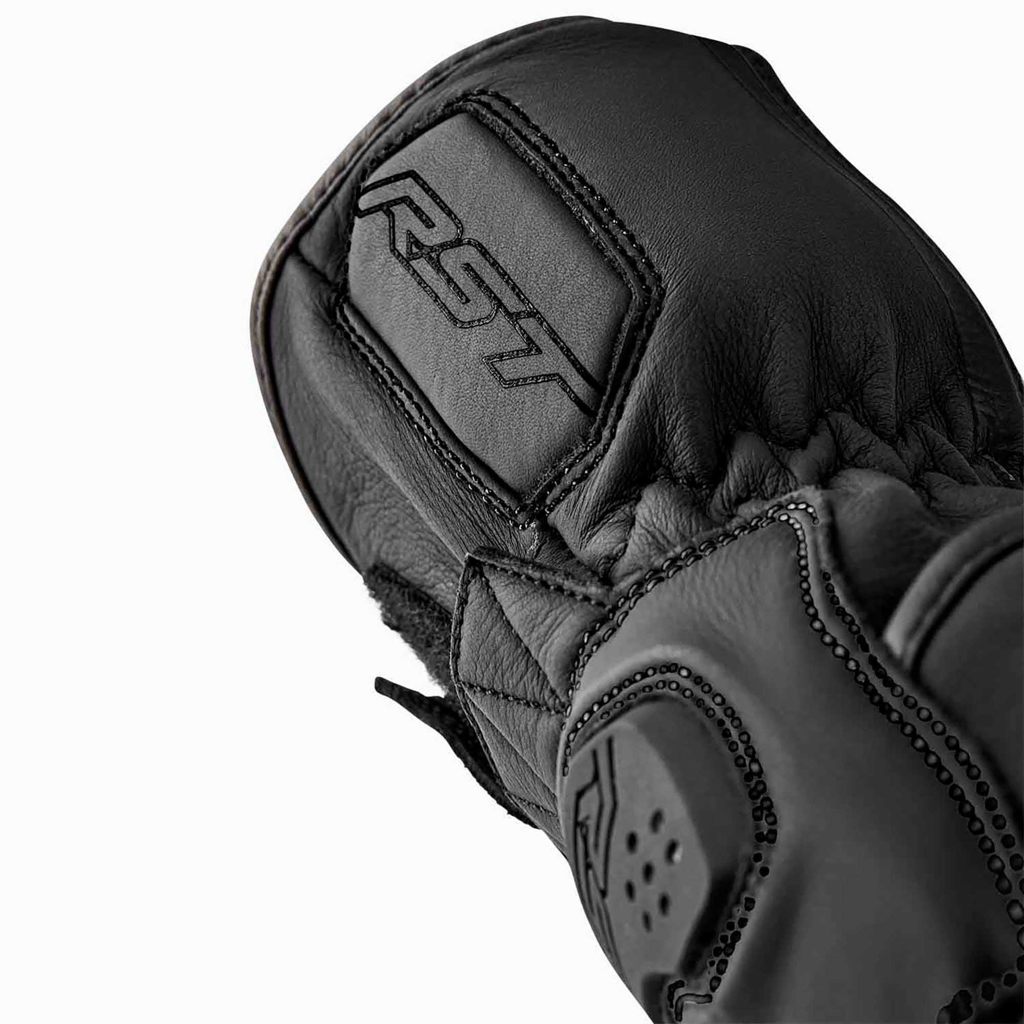 RST Women's S1 V2 CE Motorcycle Sports Gloves (Black / Black)
