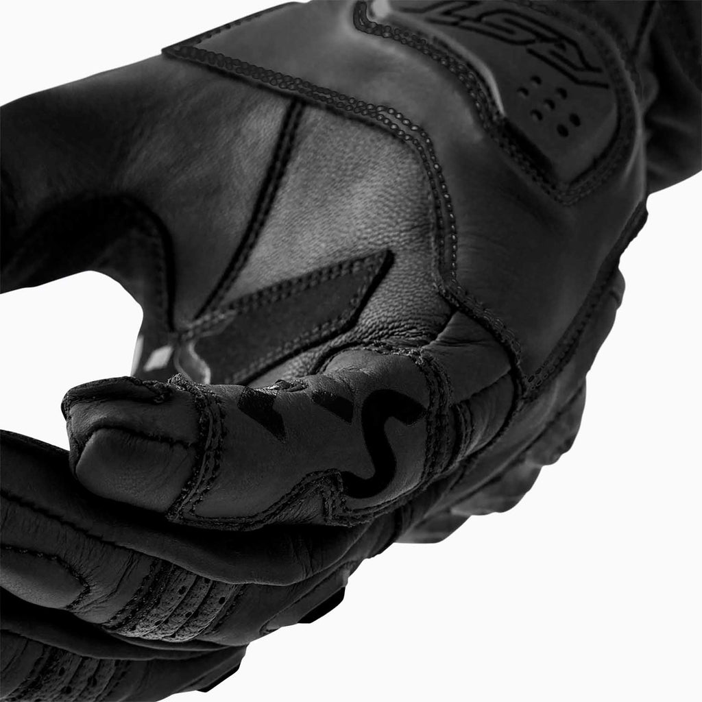 RST Women's S1 V2 CE Motorcycle Sports Gloves (Black / Black)