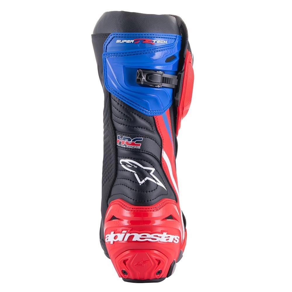 Alpinestars (Honda) Race Boots - Supertech R (Black/Bright Red/Blue)