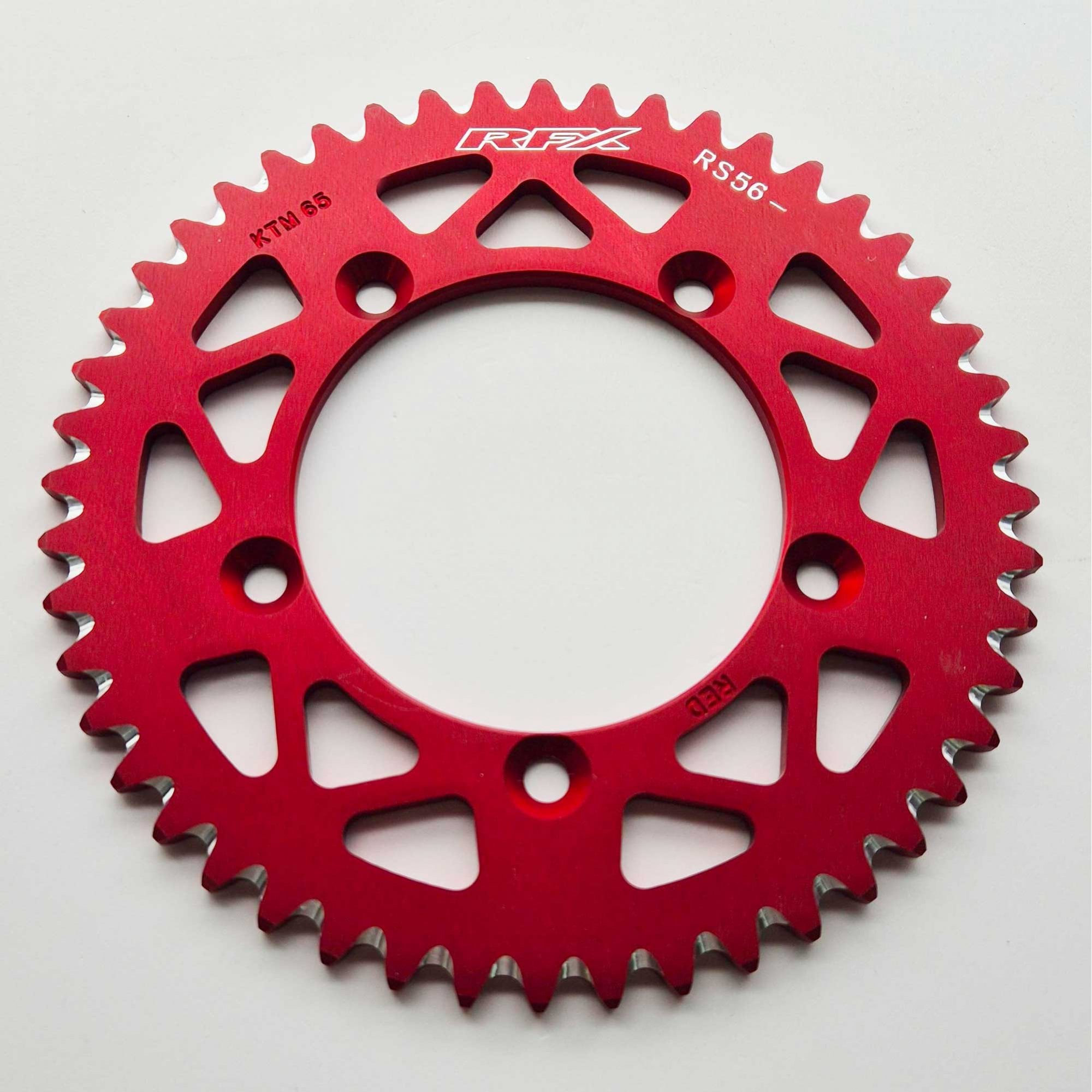 RFX Pro Series Elite Sprocket (Rear 192U/FXRS56) KTM SX65 97-24, Husqvarna TC65 17-24, Gas Gas MC65 21-24