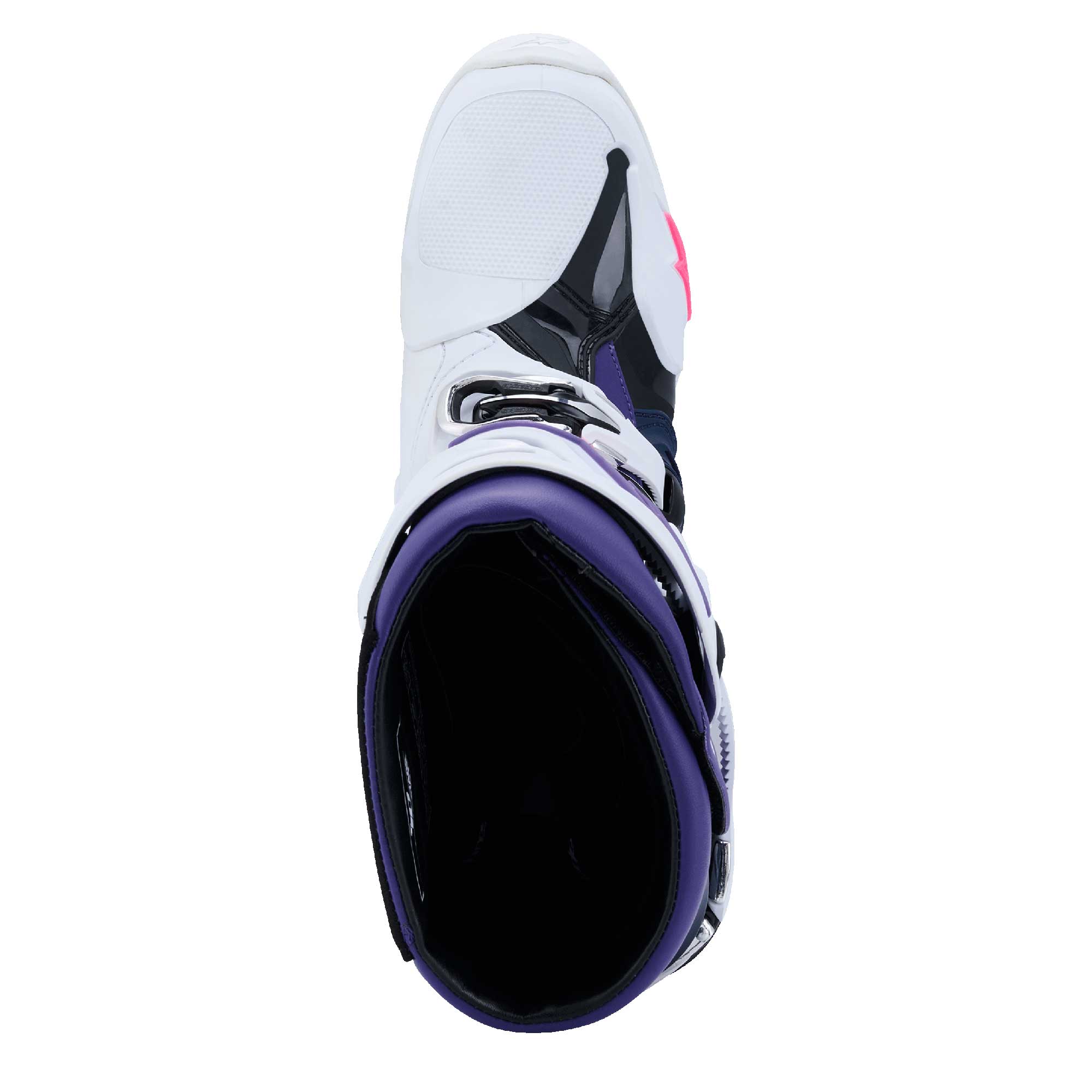 Alpinestars (MX26) MX Boots - Tech 10 (White/Violet/Navy Blue/Pink Fluo)